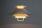 Lámpara colgante danesa escandinava, años 70, Imagen 6
