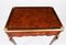 French Burr Walnut Parquetry Card Backgammon Table, 19th Century, Image 4