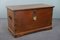 Large 18th Century English Colonial Chest with Padlock, Image 2