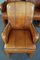 Sheep Leather Dining Armchairs with Armrests, Set of 6 9