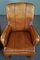 Sheep Leather Dining Armchairs with Armrests, Set of 6 6