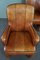 Sheep Leather Dining Armchairs with Armrests, Set of 6 7