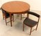 Vintage Dining Table Set from McIntosh, Set of 5 2