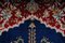 Alfombra de oración de Anatolia de algodón y seda, siglo XX, Imagen 9