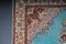 Alfombra de oración de Anatolia de algodón y seda, siglo XX, Imagen 8