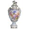 Antique Potpourri Vase with Watteau Scenes from KPM Berlin, 1830s 2