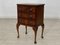 Antique Bedside Table in Mahogany & Brass 6