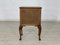 Table de Chevet Antique en Acajou & Laiton 9