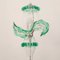 Italian Table Lamps in Clear and Green Murano Glass, 2000s, Set of 2 10
