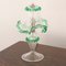 Italian Table Lamps in Clear and Green Murano Glass, 2000s, Set of 2 5