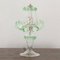 Lampes de Bureau en Verre de Murano Transparent et Vert Clair, Italie, 2000s, Set de 2 6