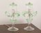 Italian Table Lamps in Clear and Light Green Murano Glass, 2000s, Set of 2, Image 2