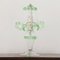 Lampade da tavolo in vetro di Murano verde chiaro, inizio XXI secolo, set di 2, Immagine 7