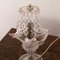 Italienische Tischlampen aus klarem und hellem Amethyst Muranoglas, 2000er, 2er Set 4