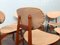 Scandinavian Style Dining Chairs in Beech & Skai, Italy, 1960s, Set of 6, Image 13