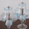 Italian Table Lamps in Clear and Light Blue Murano Glass, 2000s, Set of 2 3