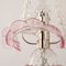 Italian Table Lamps in Clear and Pink Murano Glass, 2000s, Set of 2, Image 9