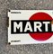 Vintage Martini Schild aus Eisen 2