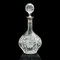 Vintage English Spirit Decanter in Glass & Sterling Silver, 1933 2