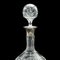 Englischer Vintage Spirit Dekanter aus Glas & Sterling Silber, 1933 7