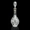 Vintage English Spirit Decanter in Glass & Sterling Silver, 1933, Image 4