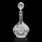 Englischer Vintage Spirit Dekanter aus Glas & Sterling Silber, 1933 3