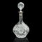 Vintage English Spirit Decanter in Glass & Sterling Silver, 1933, Image 3