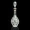 Vintage English Spirit Decanter in Glass & Sterling Silver, 1933, Image 5