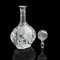 Vintage English Spirit Decanter in Glass & Sterling Silver, 1933 6