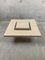 Italian Travertine Coffee Table with Floating Top, 1970s, Image 2