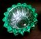 Art Deco Green Molded Glass Bowl by Pierre Davesn, 1930s 8