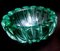 Art Deco Green Molded Glass Bowl by Pierre Davesn, 1930s 7