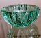 Art Deco Green Molded Glass Bowl by Pierre Davesn, 1930s 4