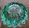 Art Deco Green Molded Glass Bowl by Pierre Davesn, 1930s 18