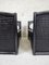 Brutalist Black Rattan Lounge Chairs, 1980s, Set of 2, Image 6