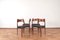 Mid-Century Teak Dining Chairs by Arne Hovmand-Olsen for Mogens Kold, 1960s, Set of 4 12