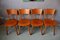 Esszimmerstühle im skandinavischen Stil von Hiller, 1950er, 4 . Set 4