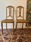 Vintage Golden Chairs, Set of 2, Image 1