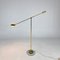 Dutch Brass and Glass Counter Balance Floor Lamp from Herda, 1970s 7