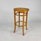 Cane and Bentwood Barstool, Austria, 1940s 4