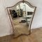 Italienischer Spiegel im Stil von Fontana Arte, 1950er 2