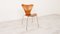 Vintage Teak 3107 Dining Chair by Arne Jacobsen for Fritz Hansen, 1950s 6