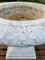 Große antike Gartenvase aus geschnitztem weißem Carrara-Marmor 9