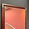Vintage Decorative Facet Cut Mirror with Mahogany Frame, Image 9