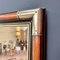Vintage Decorative Facet Cut Mirror with Mahogany Frame, Image 5