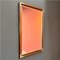 Vintage Decorative Facet Cut Mirror with Mahogany Frame, Image 1