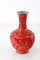 Vintage Chinese Lacquer Vase, Image 1