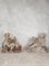 Carved Limestone Fountain Putti with Dolphins, 1800s, Set of 4 16