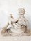 Carved Limestone Fountain Putti with Dolphins, 1800s, Set of 4 3