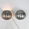 Aluminium Wall Lamps by Henri Mathieu, 1960s, Set of 2 8